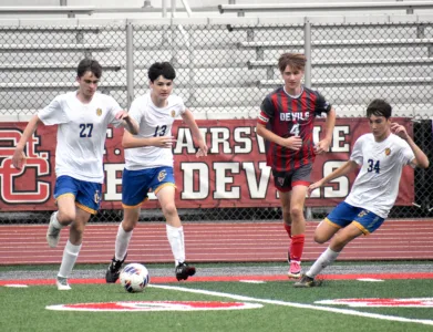 Red Devils pull away from the Crusaders
